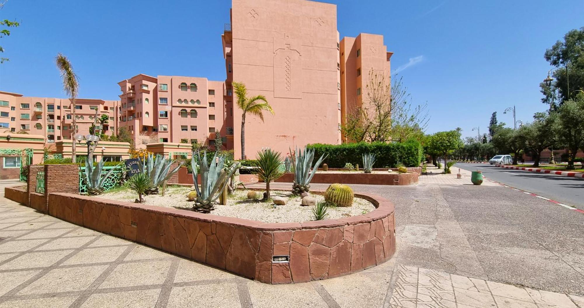 Apartamento Charming 2-Bed Oasis Pool View Marrakesh Exterior foto