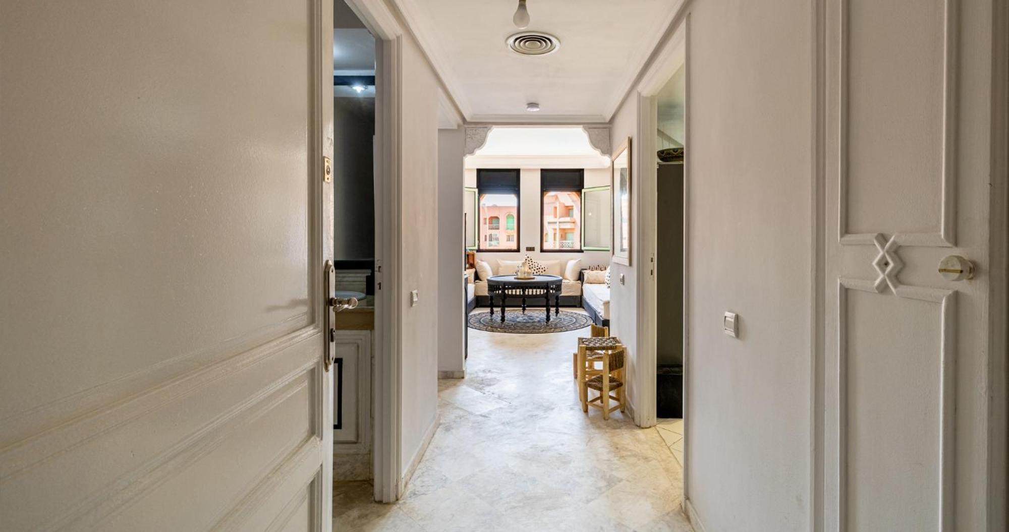 Apartamento Charming 2-Bed Oasis Pool View Marrakesh Exterior foto