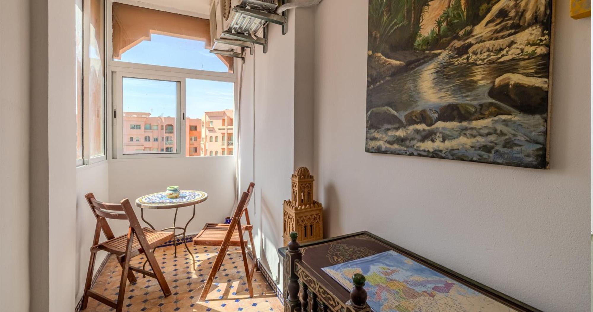 Apartamento Charming 2-Bed Oasis Pool View Marrakesh Exterior foto