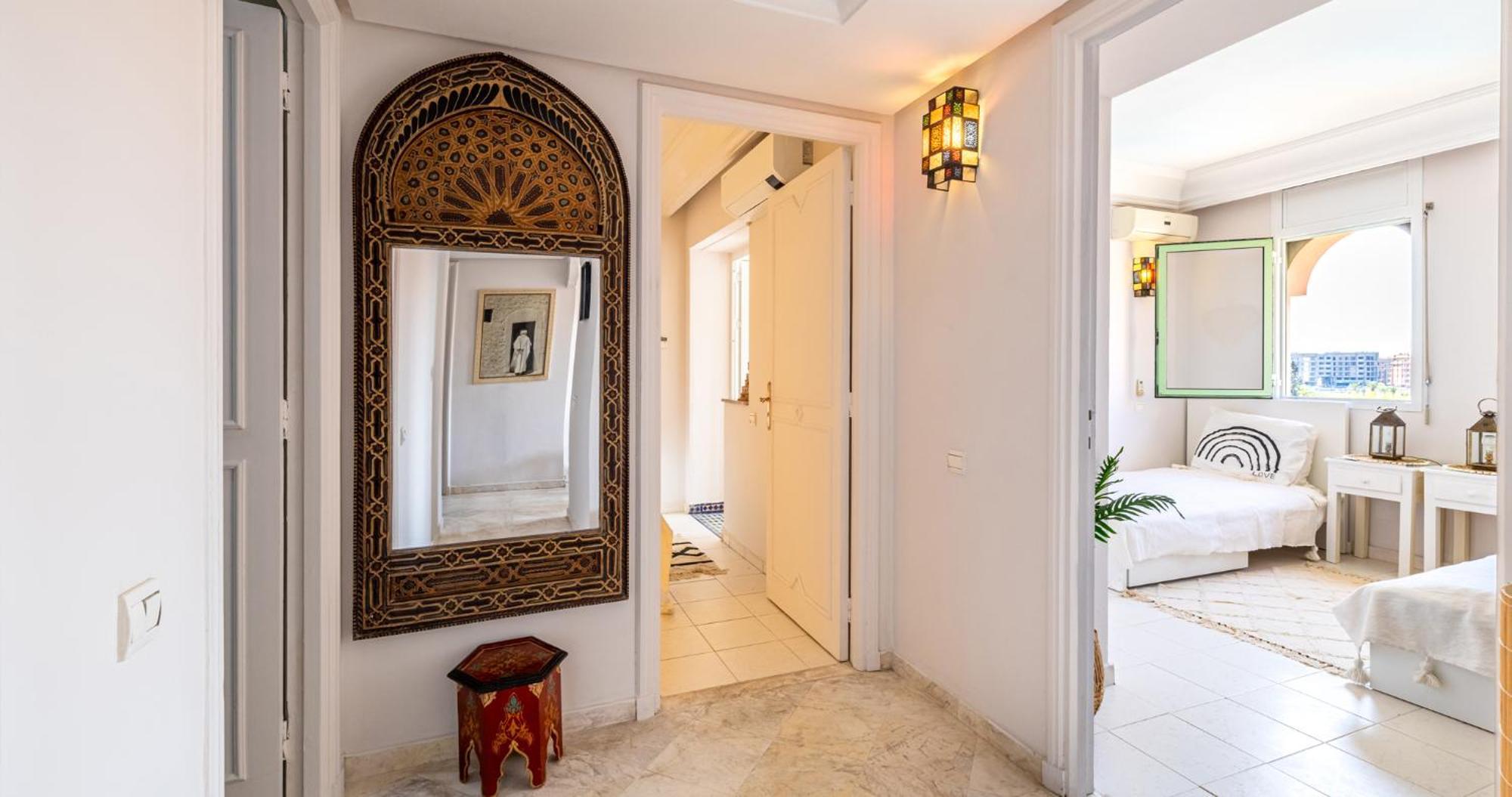 Apartamento Charming 2-Bed Oasis Pool View Marrakesh Exterior foto